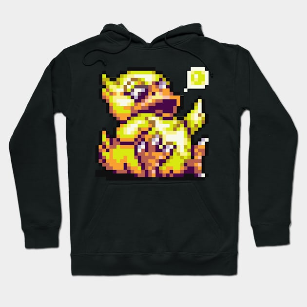 8-Bit Chubby Chocobo Hoodie by ergilHoban9